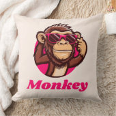 monkey pillowcase クッション (ブランケット)