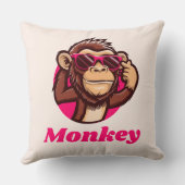monkey pillowcase クッション (裏面)