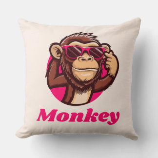 monkey pillowcase クッション