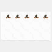 Monkey Punch, Baby Monkey Orangutan Hug  ラベル (シート)