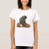 Monkey Punch, Baby Monkey Orangutan Hug  Tシャツ (正面)