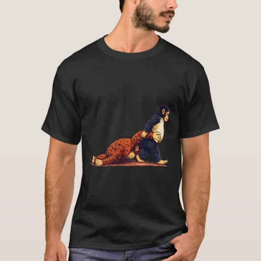 Monkey Punch Byby Graphic Little Punch Big Love _3 Tシャツ (正面)