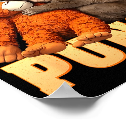 Monkey punch team punch  ポスター (角)