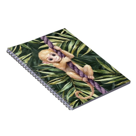 Monkey Purple Rope ノートブック (右側)