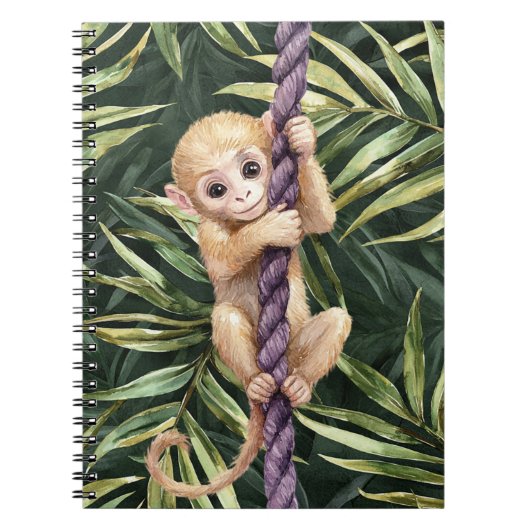 Monkey Purple Rope ノートブック (正面)