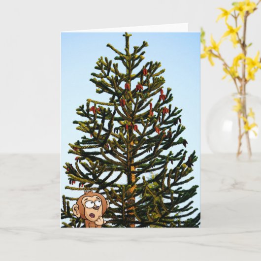 Monkey Puzzled. カード (黄色い花)