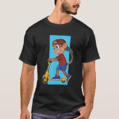 Monkey Scooter Tシャツ (正面)