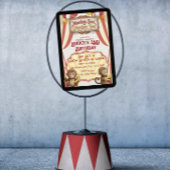 Monkey See Monkey Two, Circus 2nd Birthday 招待状