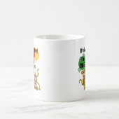 Monkey Shine誕生日Tシャツとギフト コーヒーマグカップ (中央)