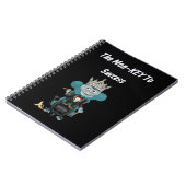 Monkey success quote ノートブック (左側)