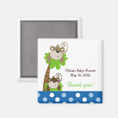 MONKEY TIME (ブルードット)マグネット マグネット (正面/裏面)