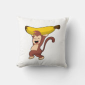 Monkey with Banana クッション (正面)