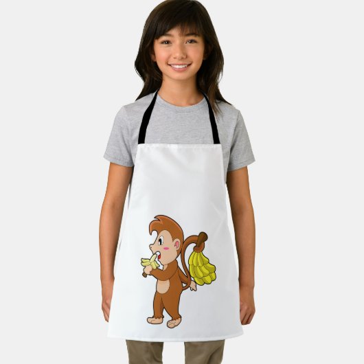 Monkey with Bananas エプロン (インサイチュ)