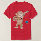 Monkey with Yoyo Tシャツ (デザイン正面)