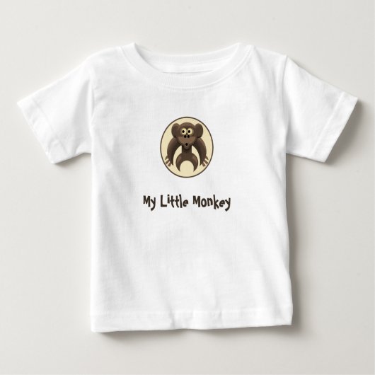 Monkeybitロゴ製品 ベビーTシャツ (正面)