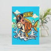 Monkeyingのまわりに魚釣り冒険 招待状 (スタンド正面)