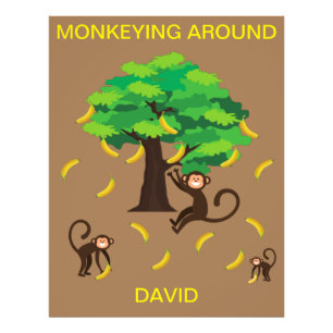 「Monkeyingのまわりに」 フォトプリント