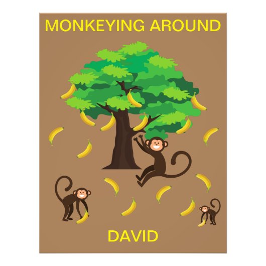 「Monkeyingのまわりに」 フォトプリント (正面)