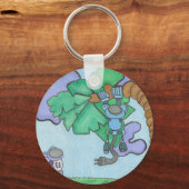 Monkeying のまわりに キーホルダー (正面)