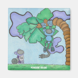 Monkeying のまわりに マグネット