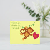 Monkeying のまわりに Post Cardなし シーズンポストカード (スタンド正面)