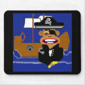 monkeypirate マウスパッド (正面)