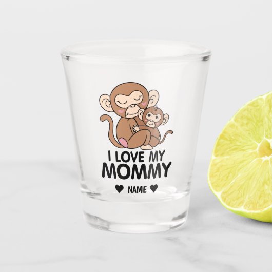 MONKEYS私は私のママを愛している ショットグラス (正面)