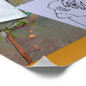 Monkeys考える's about New Year's Resolutions P ポスター (角)