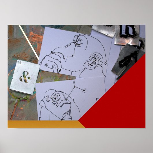 Monkeys考える's about New Year's Resolutions P ポスター (正面)