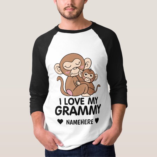MONKEYS I love my Grammy Tシャツ (正面)