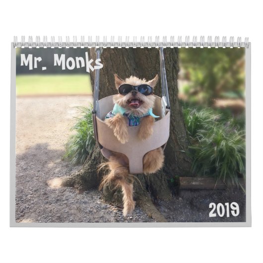 Monks 2019氏のカレンダー カレンダー (カバー)
