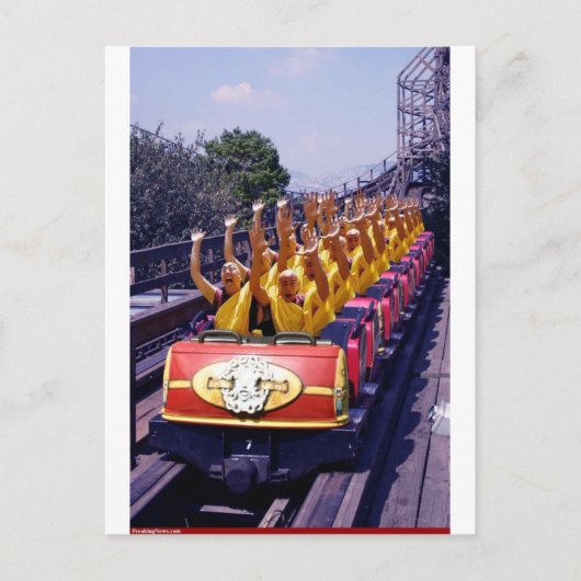 Monks-on-a-Roller-Coaster-67499.jpg ポストカード (正面)