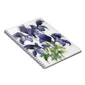 Monkshood - Watercolor flowers ノートブック (右側)