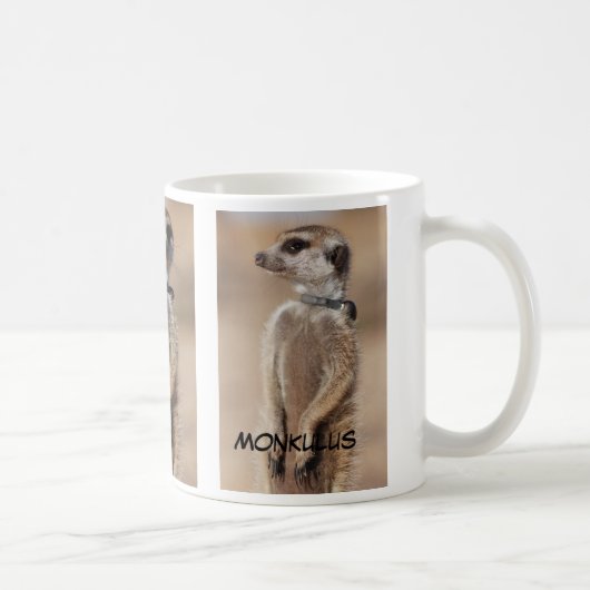 Monkulusのmeerkatのマグ コーヒーマグカップ (右)
