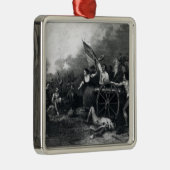 Monmouthの戦いの情婦の水差し メタルオーナメント (右)