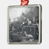 Monmouthの戦いの情婦の水差し メタルオーナメント (左)