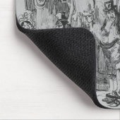 Monmouthの「Boz著スケッチからのイラストレーション マウスパッド (コーナー)