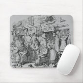 Monmouthの「Boz著スケッチからのイラストレーション マウスパッド (マウス)
