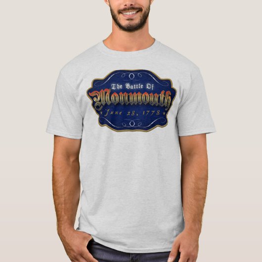 Monmouth Shirt_Americanの戦い Tシャツ (正面)