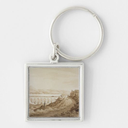 「Monmouthshiの歴史的旅行からのBlaenavon、 キーホルダー (正面)