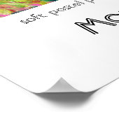 Monmouthshireガーデンポスターまたはプリント ポスター (角)