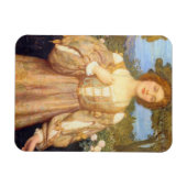 Monna Giovanna (by Edward Robert Hughes) マグネット (横)