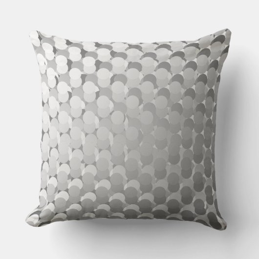 Mono Dot Multi Layer Design Throw Pillow クッション (正面)