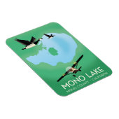 Mono Lake, Mono County, California旅行ポスター マグネット (右側)