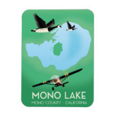 Mono Lake, Mono County, California旅行ポスター マグネット (縦)