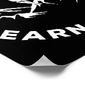 Mono ski learn to fly para skiing adaptive sports ポスター (角)