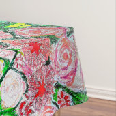 Monochromatic, Rosas, Dianthus caryophyllus,  Gerb テーブルクロス (インサイチュ)