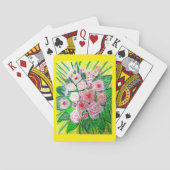 Monochromatic, Rosas, Dianthus caryophyllus, Gerb トランプ (裏面)