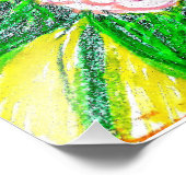 Monochromatic, Rosas, Dianthus caryophyllus,  Gerb フォトプリント (角)