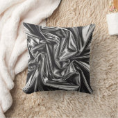 Monochrome abstract texture クッション (ブランケット)